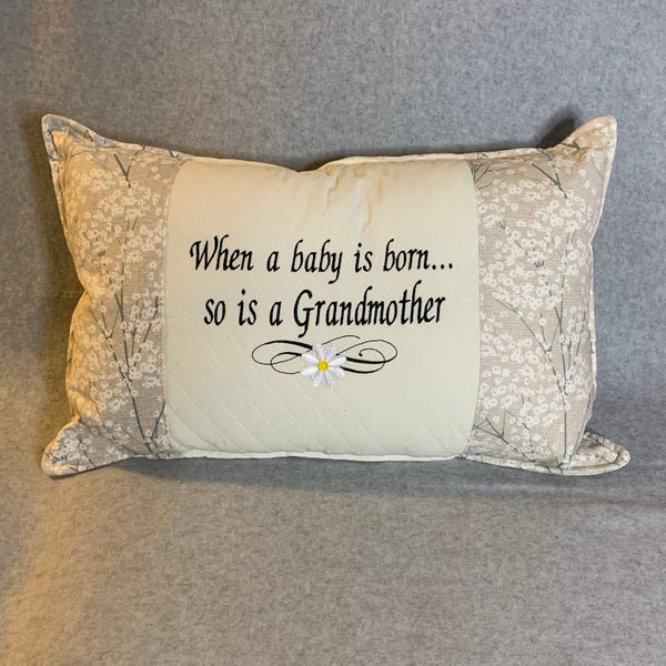 SPECIAL PERSON PILLOW  (Customizable: Grandma, Grandpa, Aunt, Nana, etc.)