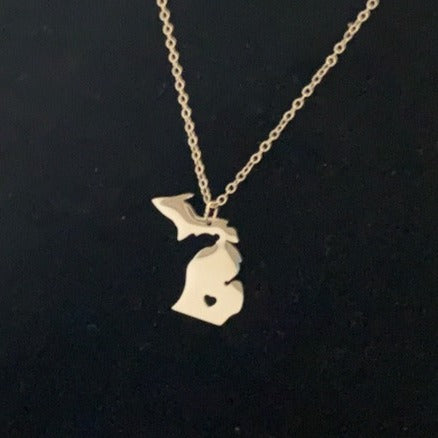 STATE OF MICHIGAN NECKLACE