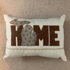 STATE  "HOME" (Any State) PILLOW
